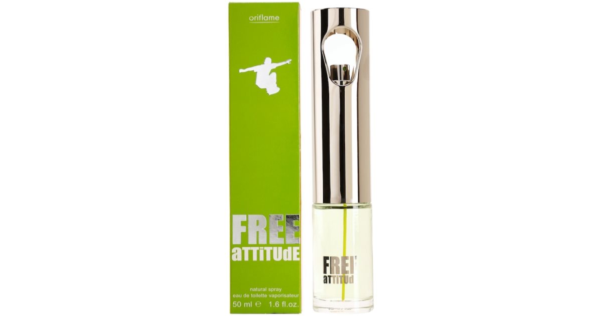 Oriflame Free Attitude Eau De Toilette Pour Homme 50 Ml Notino Fr