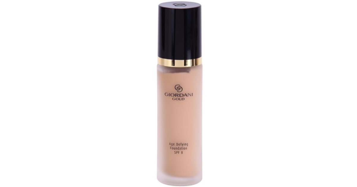 Oriflame Giordani Gold fond de teint antirides SPF 8 notino.fr