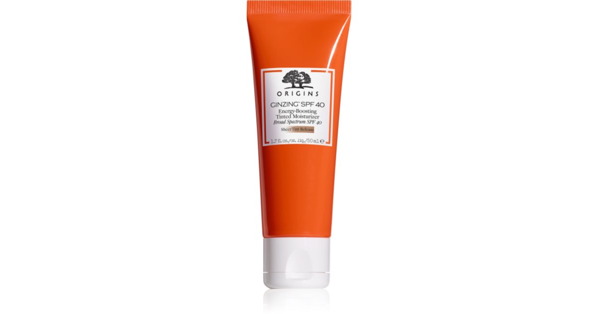 Origins GinZing™ Energy-Boosting Tinted Moisturizer дневен крем с ...