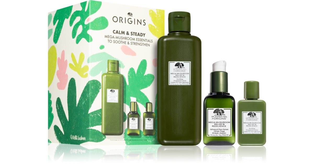 Origins Calm & Steady Mega-Mushroom Set Geschenkset | Notino