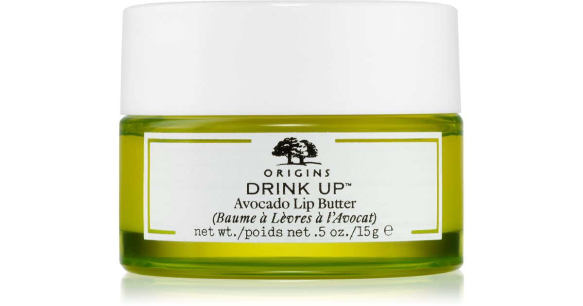 Origins Drink Up™ Avocado Lip Butter moisturising lip balm with avocado ...