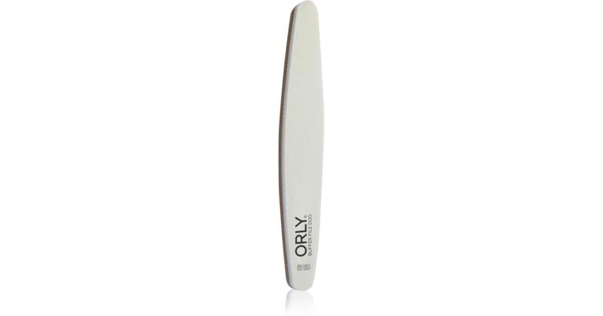 Orly File:photo Orly Buffer File Duo lima de uñas clásica con dos tipos rugosidades ...
