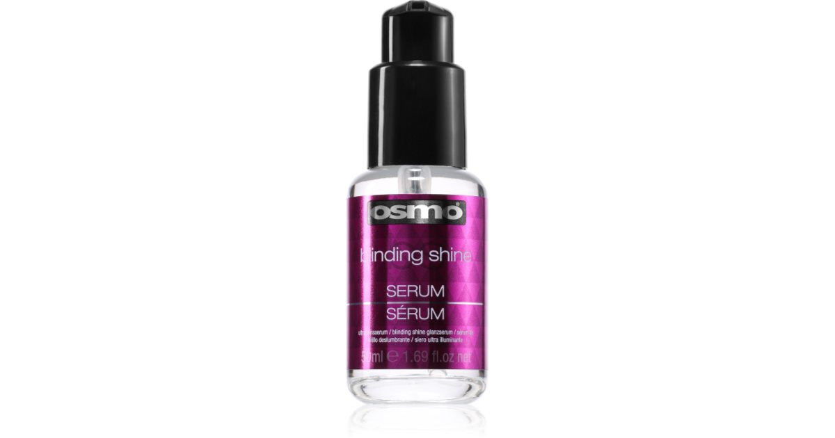 Osmo Blinding Shine sérum para cabello para dar brillo y suavidad al ...