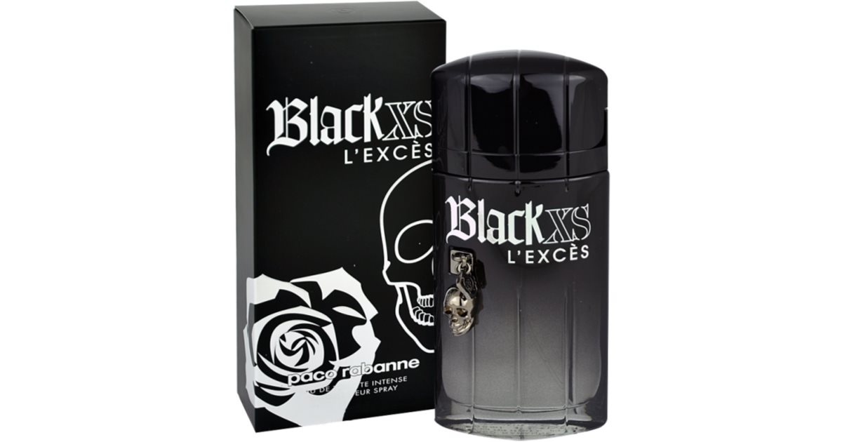 Paco Rabanne Black XS L'Exces Eau de Toilette for Men 100 ml | notino.co.uk