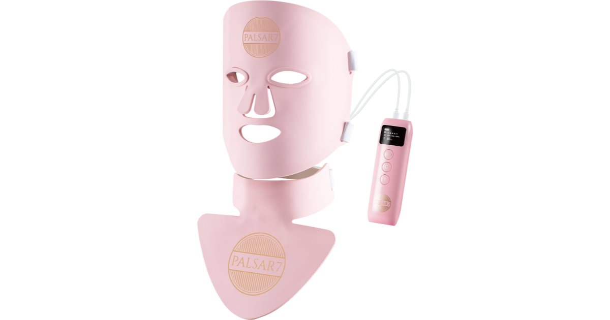 Pink Led Robot Mask PALSAR7 Photon LED mask Pink Cloud LED treatment mask for face and ...