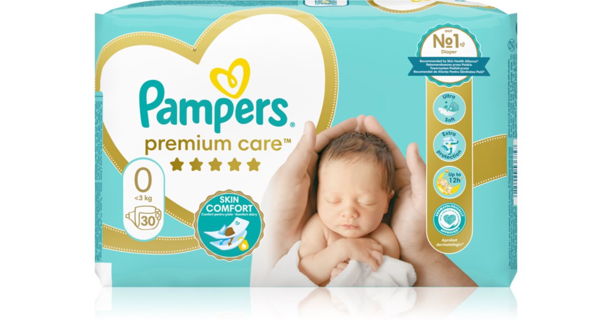 Pampers Premium Care Size disposable nappies