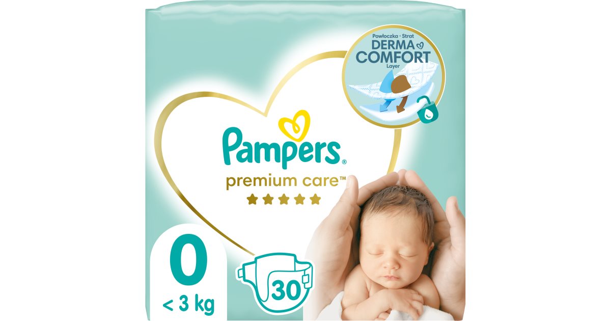 Size 0 sale pampers