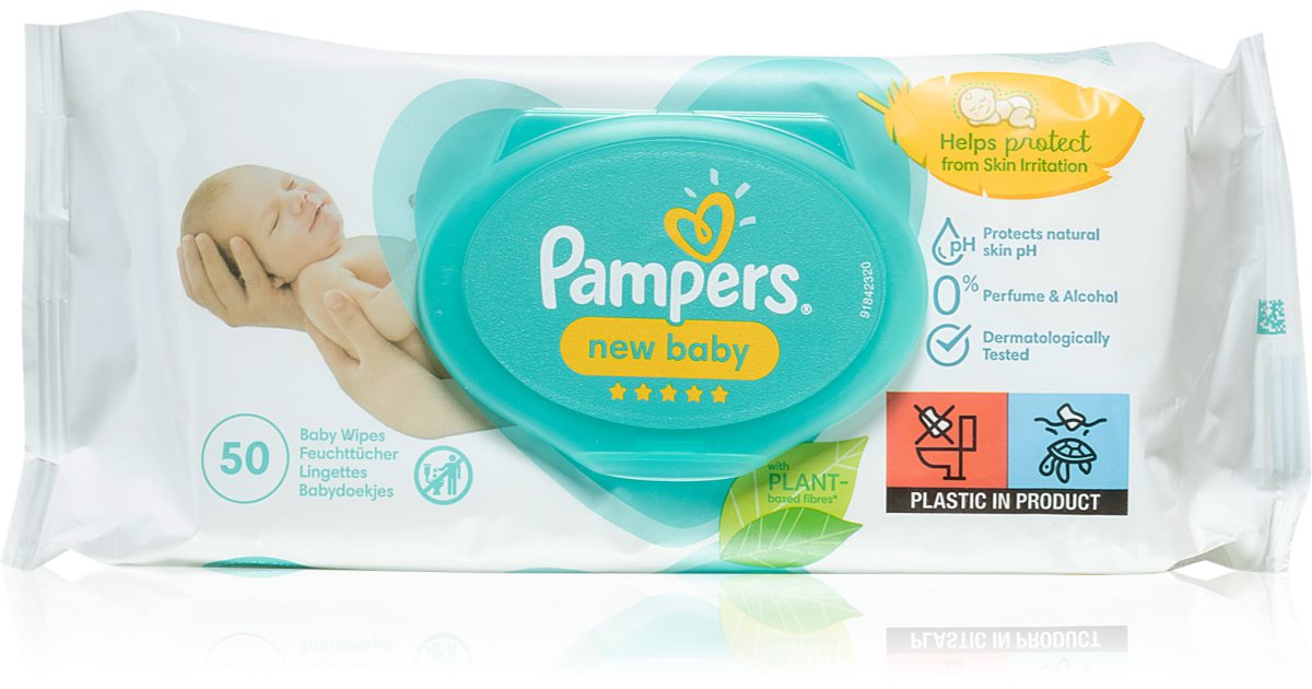 Pampers New Baby wet wipes for kids notino