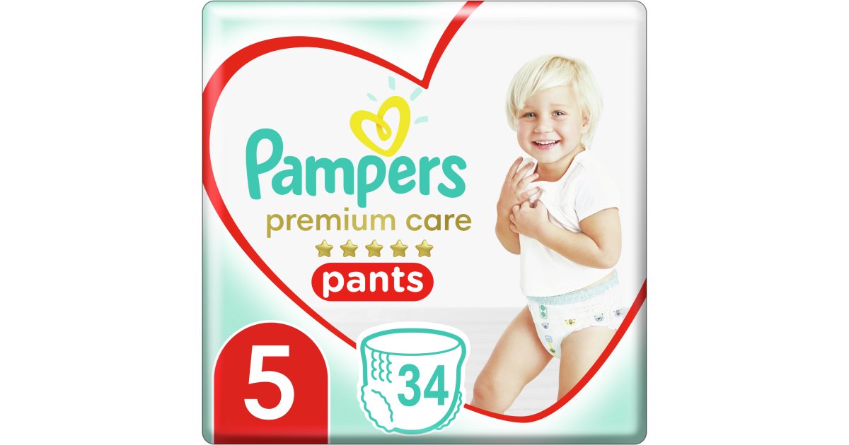Pampers Premium Care Pants Junior Size 5 couches-culottes à usage