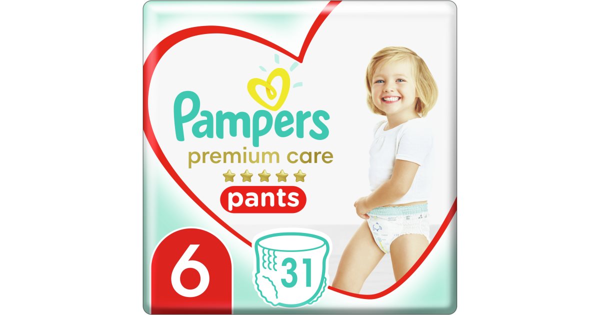 Pampers premium nappy 2024 pants size 6