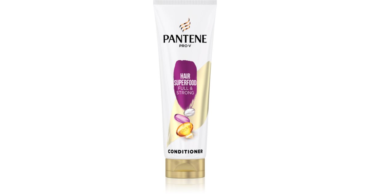 Pantene Hair Superfood Full & Strong Conditioner für Nahrung und Glanz