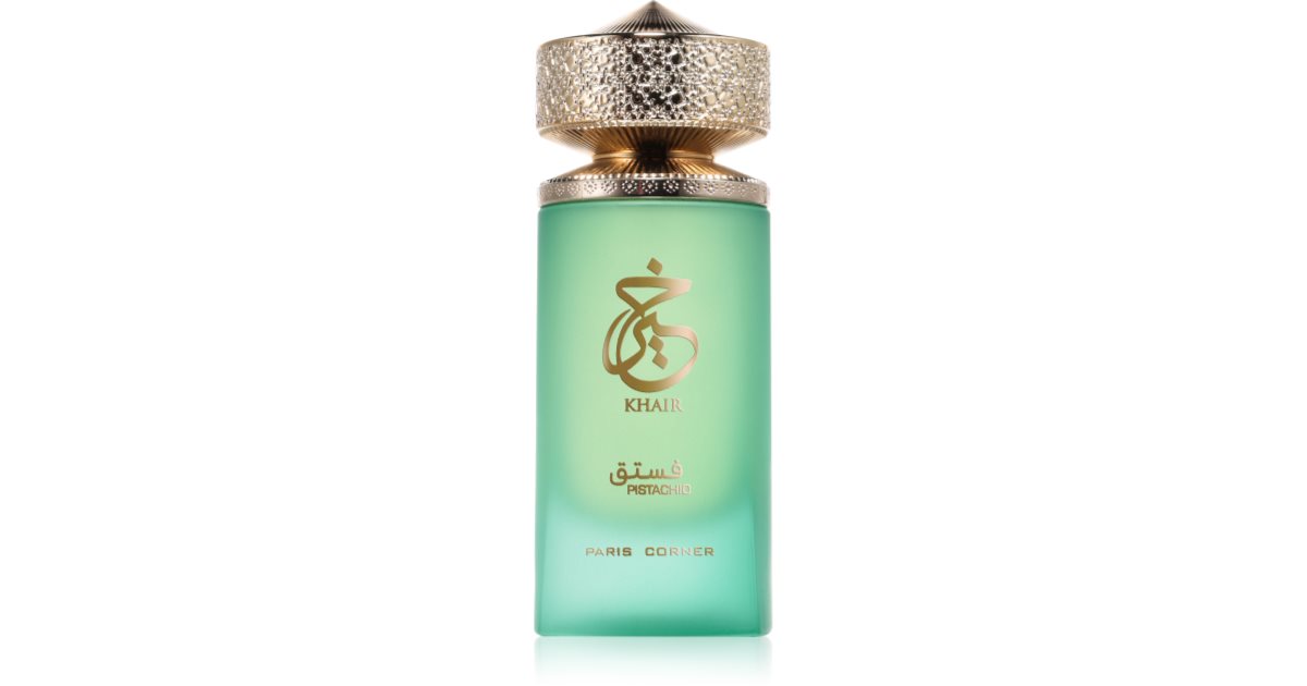 香水(女性用) KHAIR Pistachio Paris Corner 100ml Khair Pistachio PARIS CORNER perfume - a new fragrance for