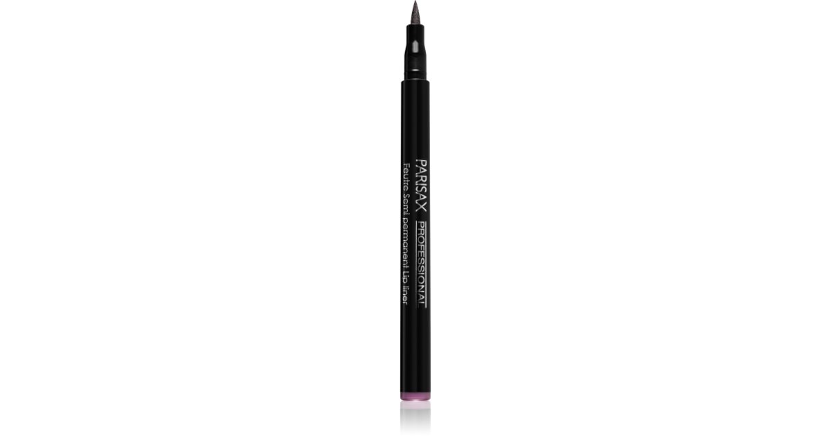 Crayon Contour Des Lèvres Semi-permanent Parisax Professional - Teinte Au Choix, Finition Mate, Longue Tenue