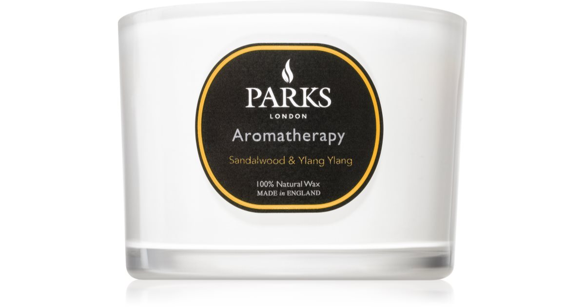 Parks London Aromatherapy Sandalwood & Ylang Ylang bougie parfumée
