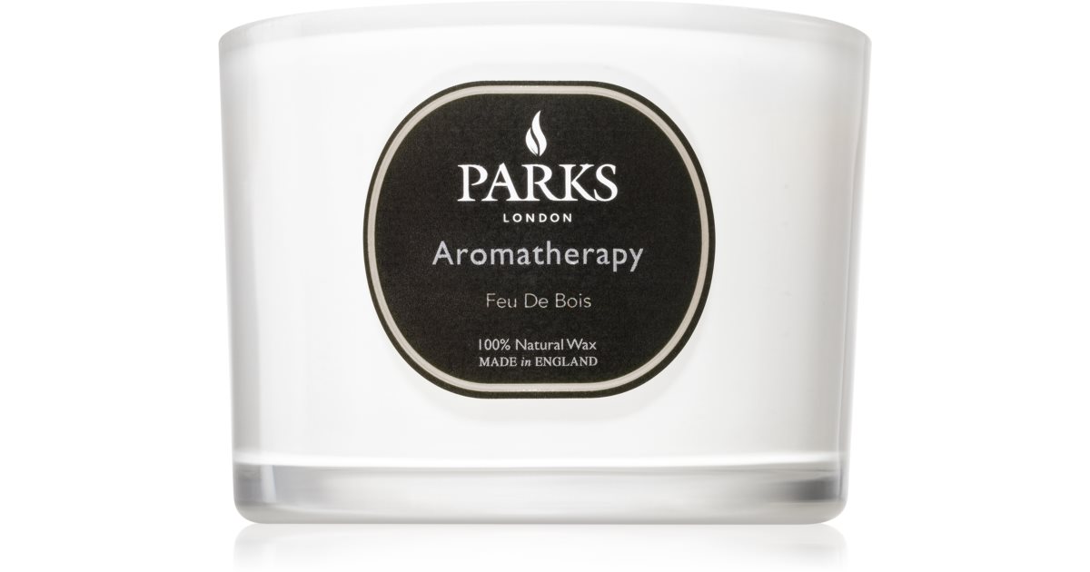 Parks London Aromatherapy Feu De Bois bougie parfumée