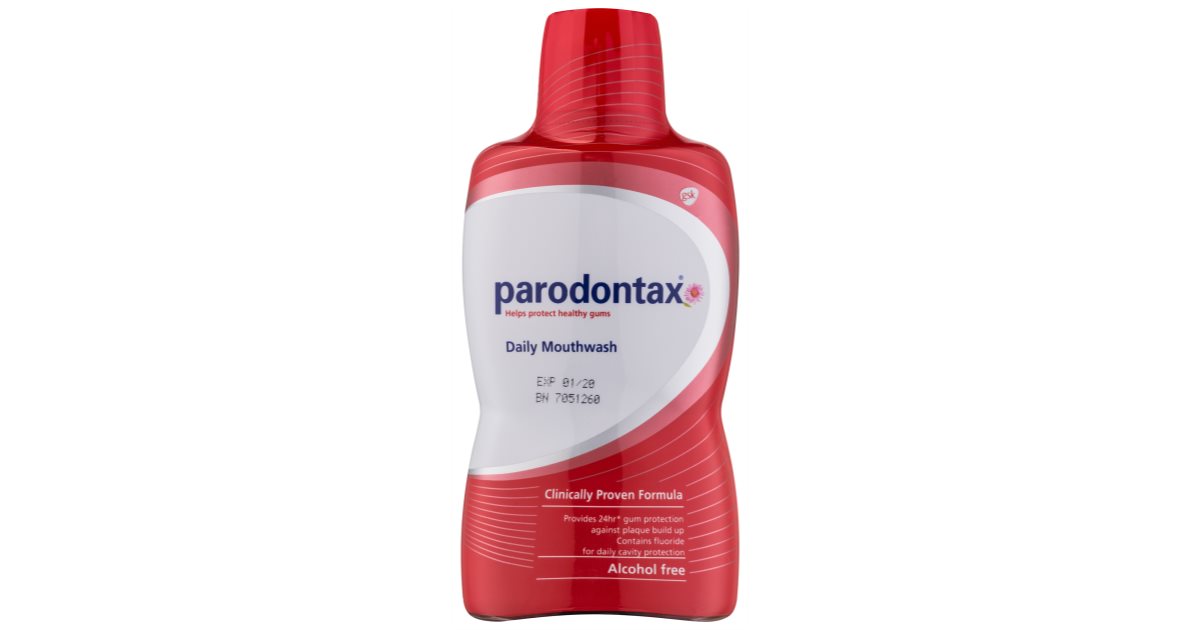 Parodontax Classic Mouthwash To Treat Bleeding Gums notino.co.uk