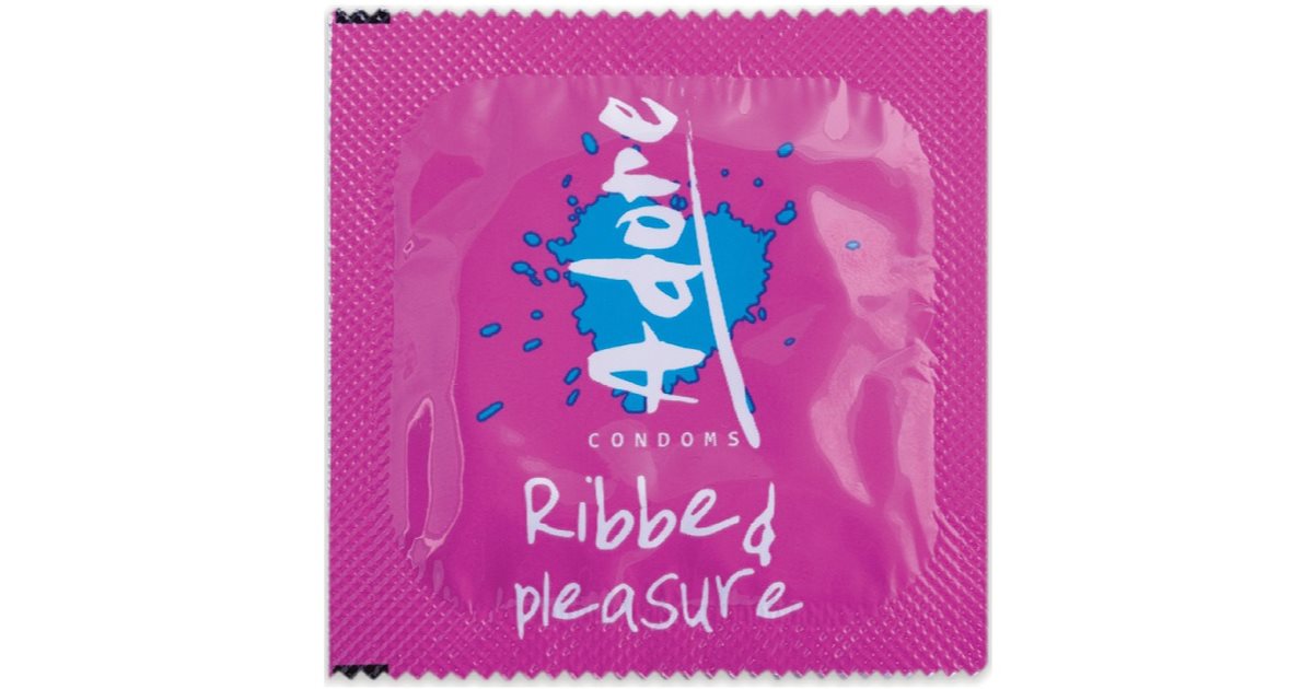 Pasante Adore Ribbed Pleasure condoms | notino.co.uk