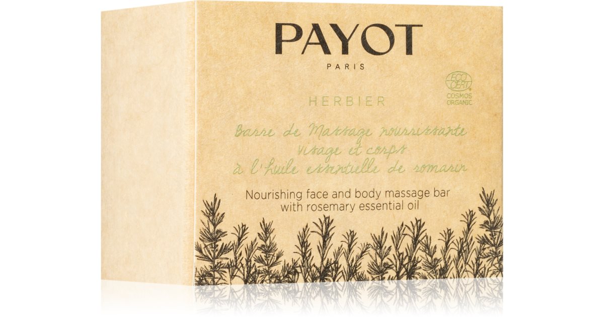 Payot Herbier Barre De Massage Nourrissante Visage & Corps Massage ...
