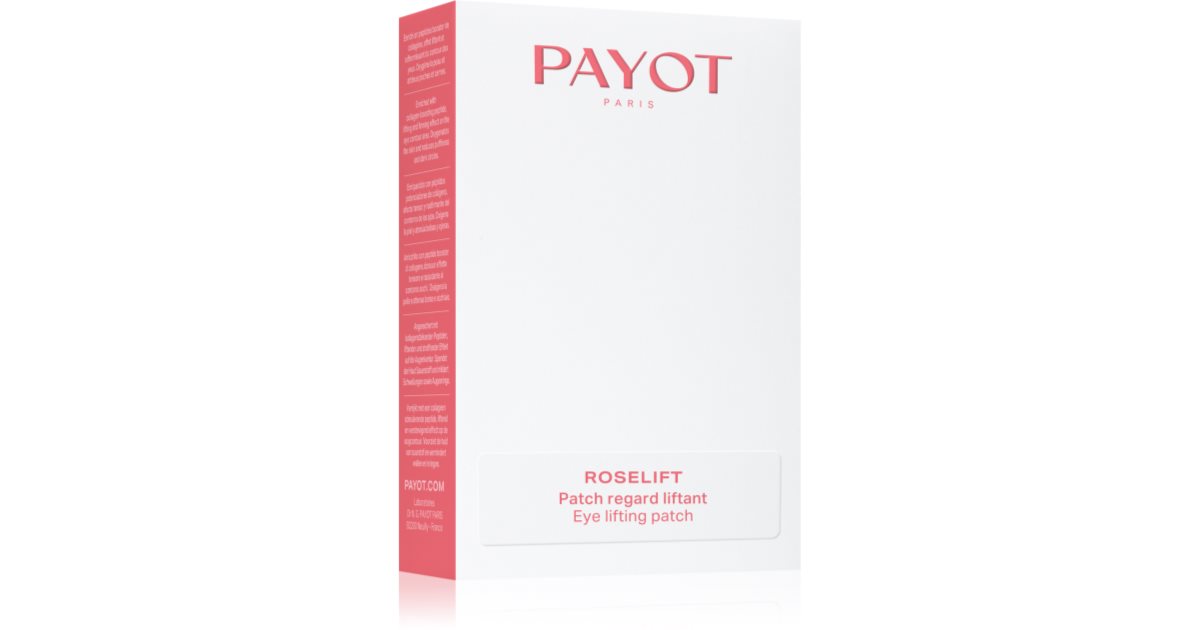Payot Roselift Patch Yeux eye mask with collagen | notino.co.uk