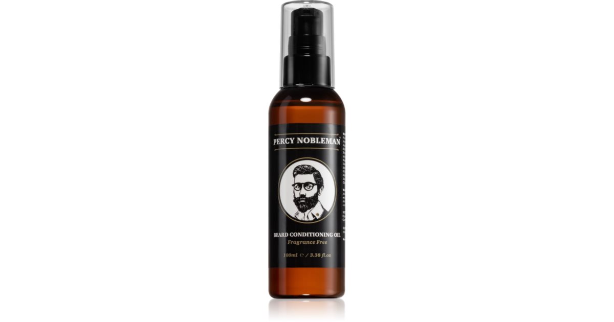 Percy Nobleman Beard Conditioning Oil Fragrance Free beard oil