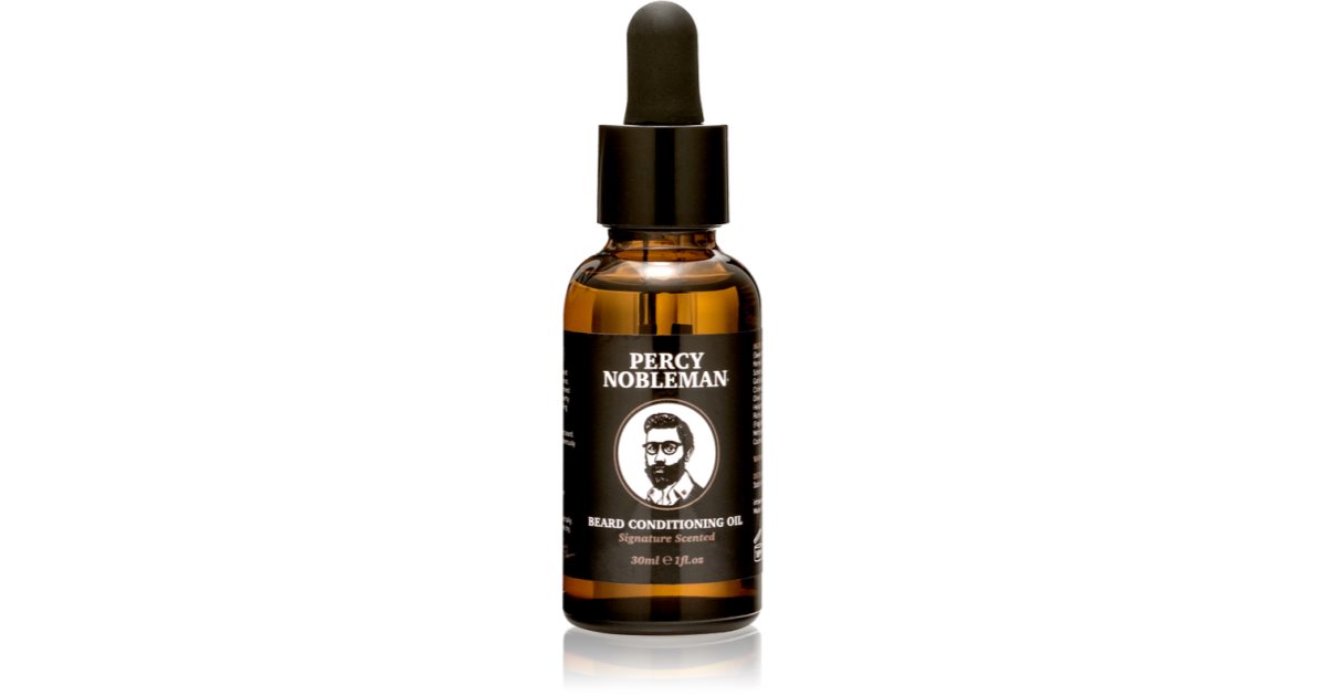 Percy Nobleman Beard Conditioning Oil Signature Scented Softening Beard