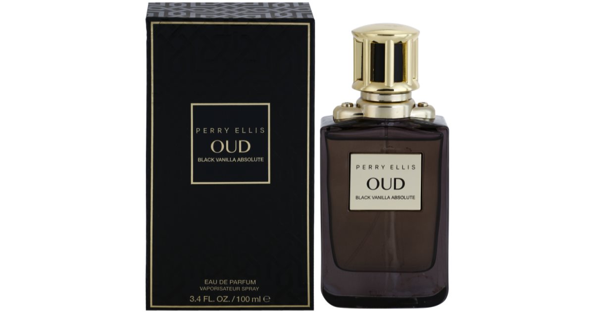 Perry Ellis Black Vanilla Absolute Oud 3.4oz/100ml VHTF on sale