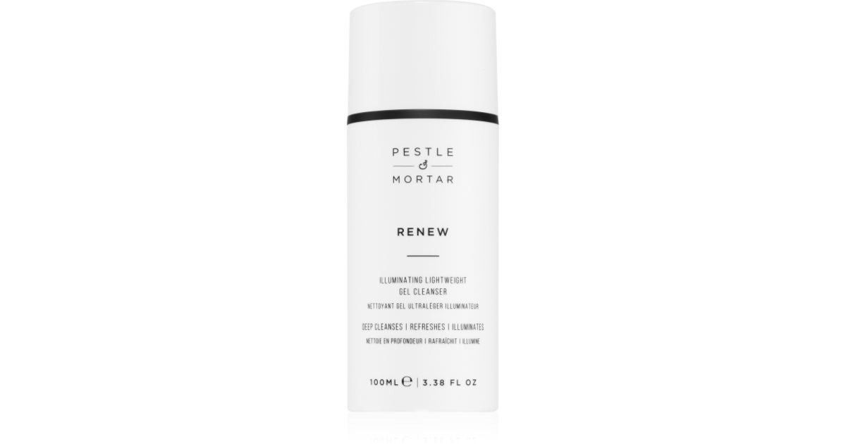 Pestle & Mortar RENEW gel facial cleanser notino.co.uk