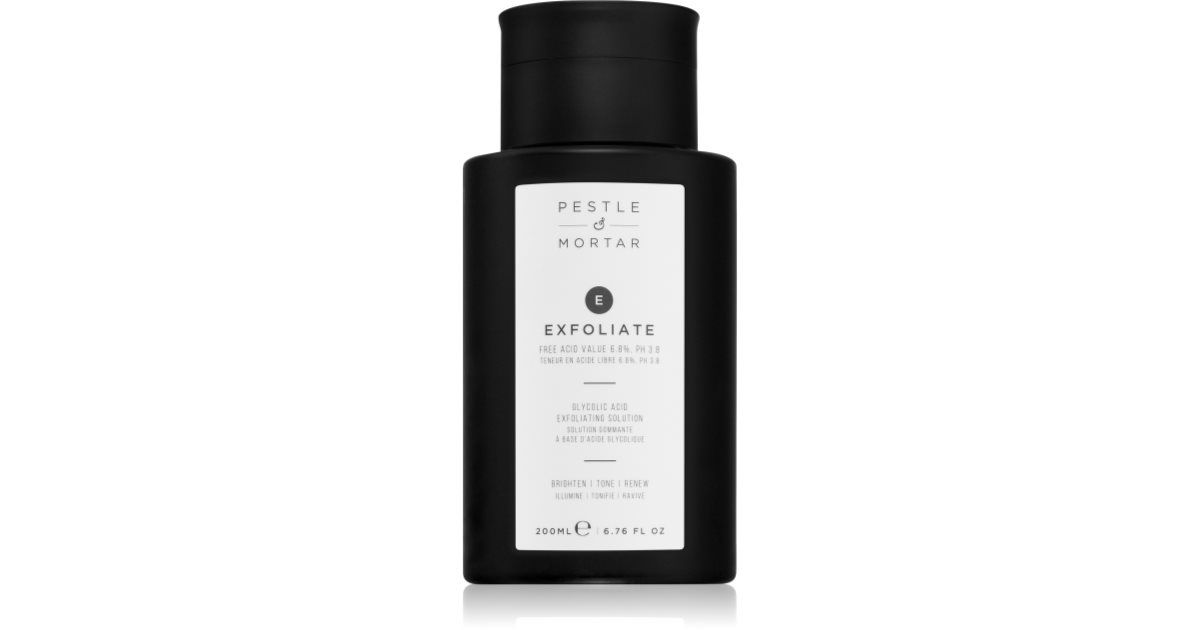 Pestle & Mortar EXFOLIATE exfoliating toner notino.co.uk