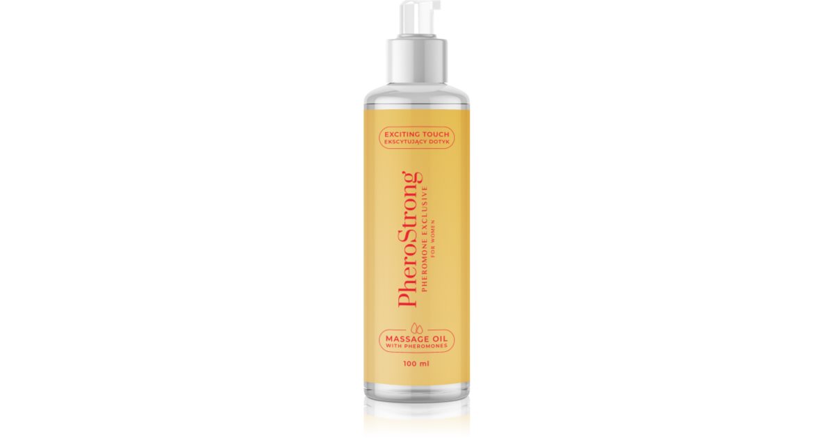 Huile De Massage Pherostrong Pour Femme 100 Ml - Marque Eros, Garantie 2 Ans, Neuf