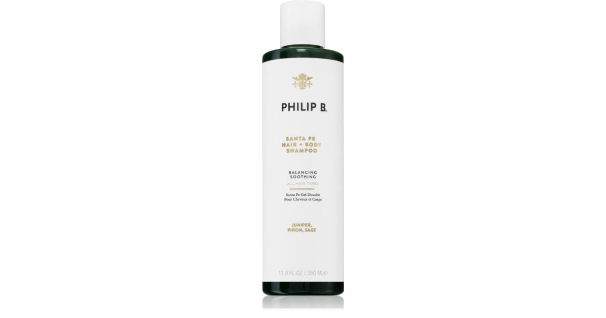 Philip B. White Label gentle shampoo for hair and body notino.co.uk