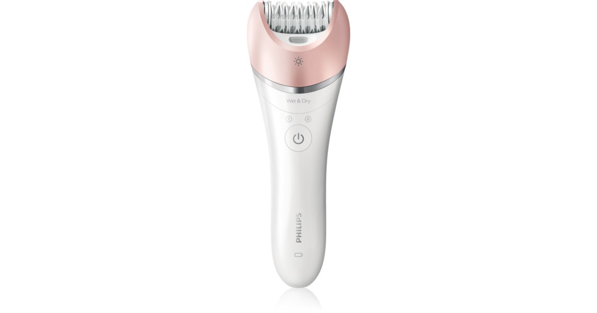Philips Satinelle Advanced Wet&Dry BRE640/00 epilator za obraz in telo