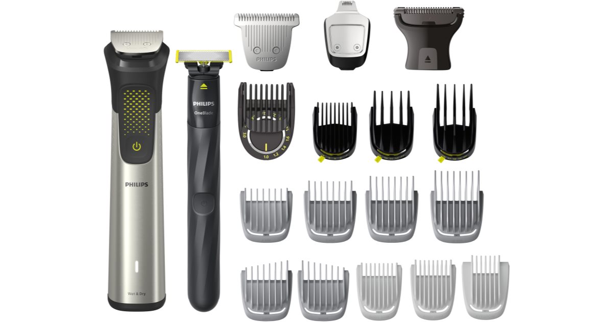 Philips Series 9000 MG9553/15 Multifunktionstrimmer + OneBlade  