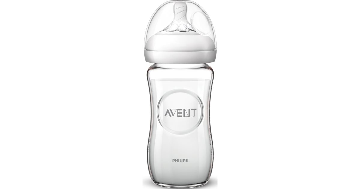 Philips Avent Natural Glass baby bottle for infants