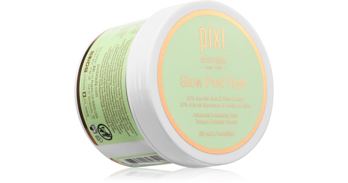 Pixi Glow Peel patchs exfoliants pour une peau lumineuse et lisse ...