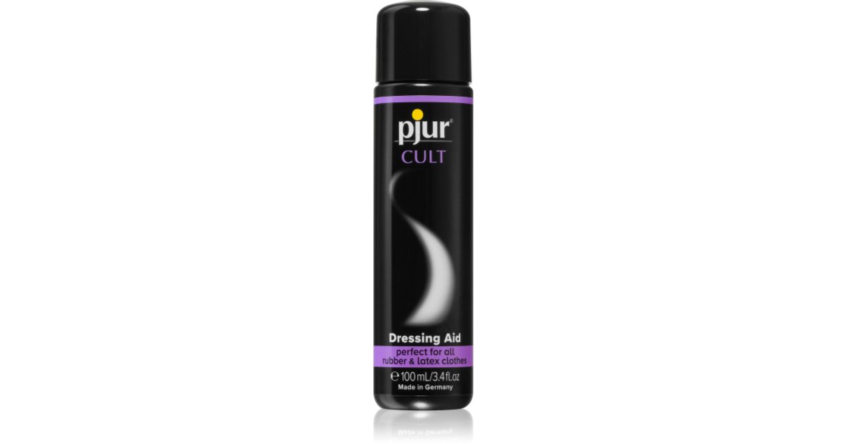 Pjur Cult Dressing Aid gel for latex clothing notino.co.uk