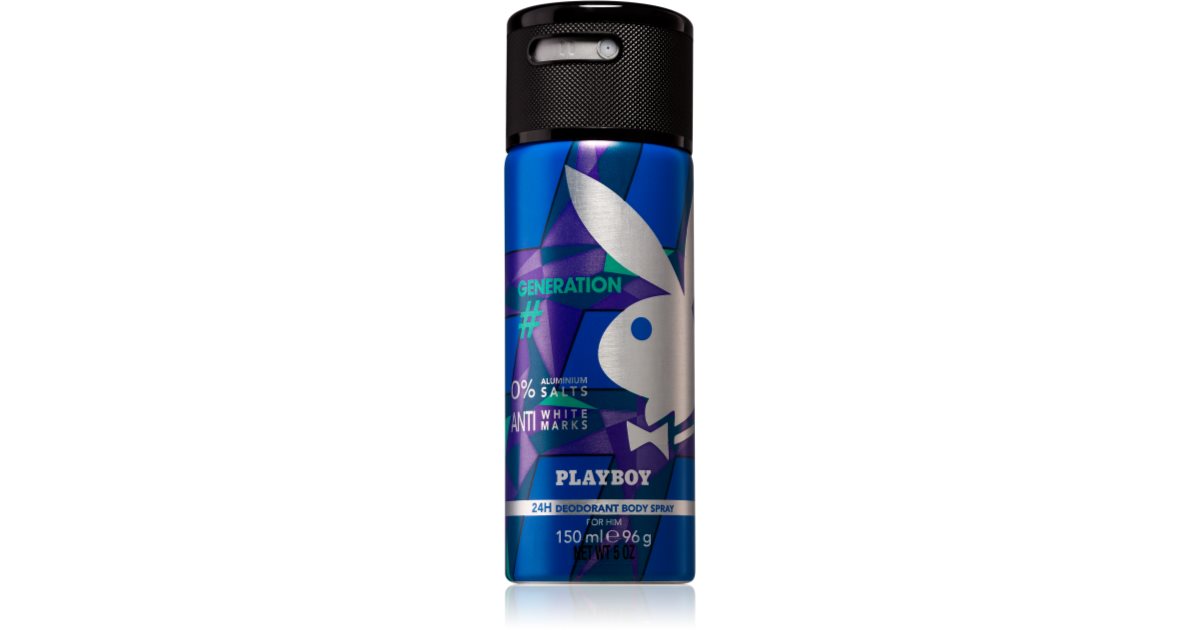 Playboy Generation déodorant pour homme notino.fr