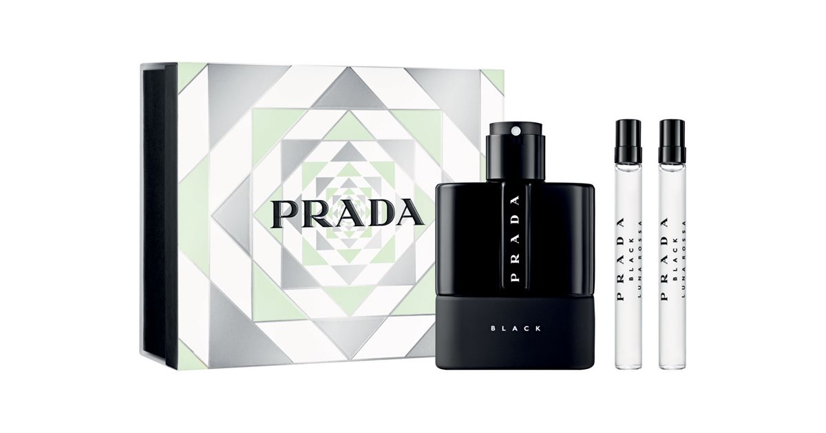 Prada Luna Rossa Black Gift Set for Men notino.ie