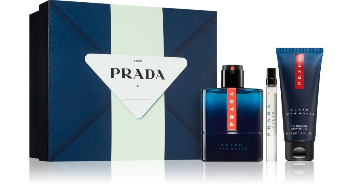 Prada Luna Rossa Ocean Gift Set for men
