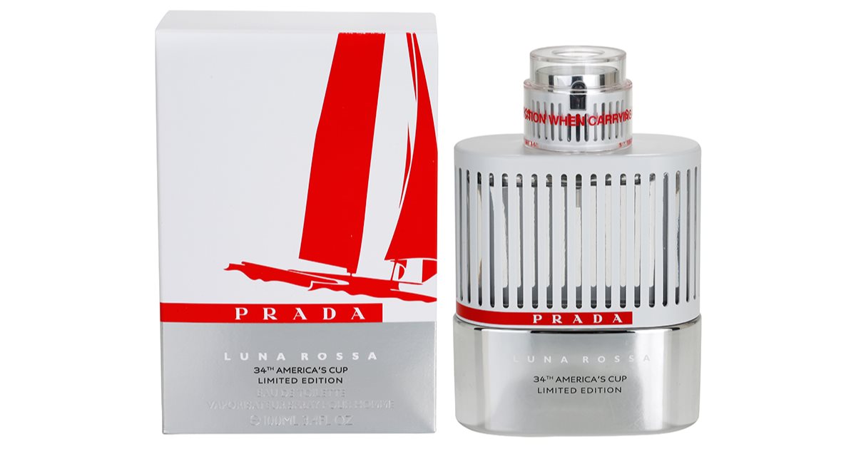 Prada Luna Rossa 34th America s Cup Limited Edition Eau de Toilette for Men 100 ml Limited Edition notino