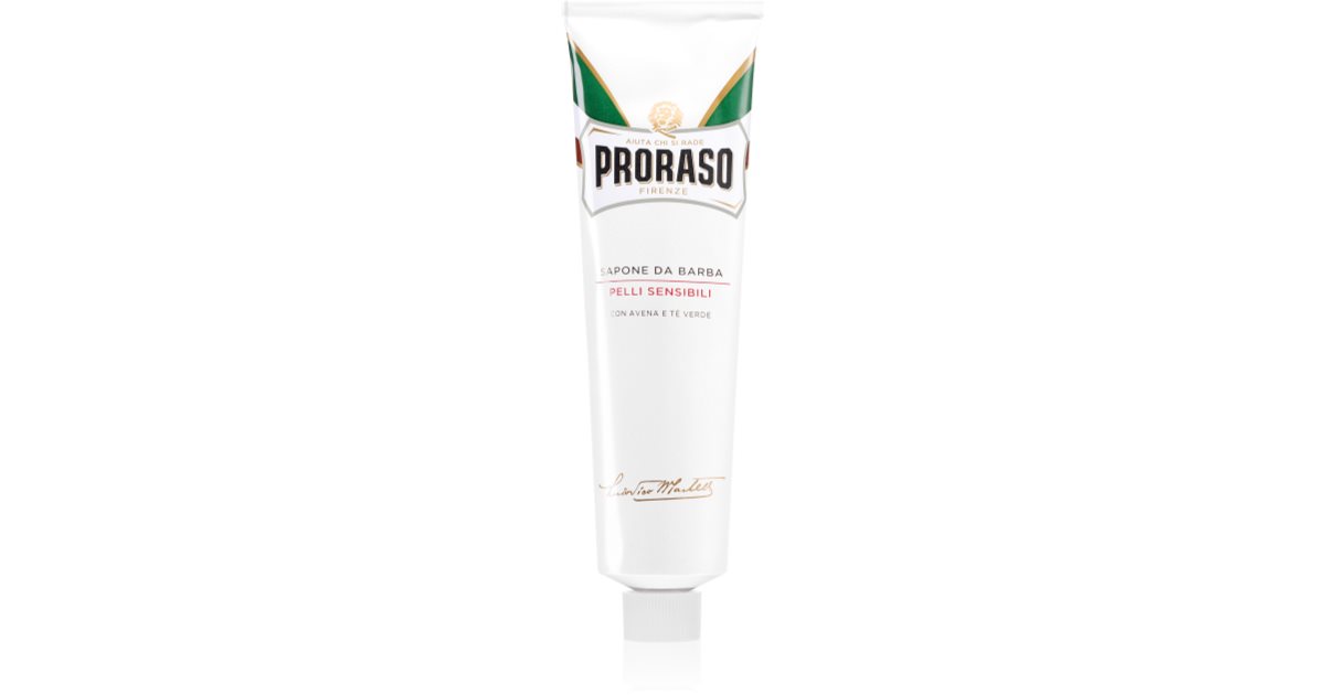 Proraso White shaving soap for sensitive skin in a tube notino.co.uk