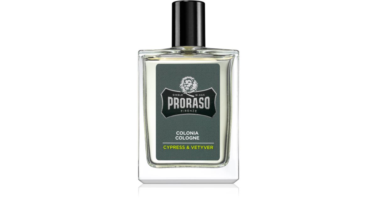 Proraso Cypress Vetyver eau de cologne