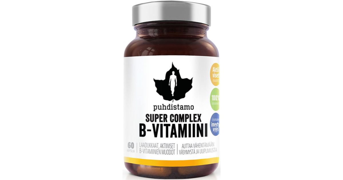 Puhdistamo Super Vitamin B Complex Komplex Vitamínu B | Notino.cz