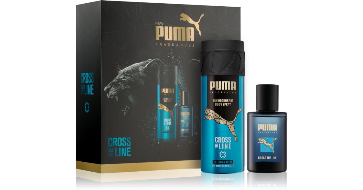 Puma fragrances cross the line online