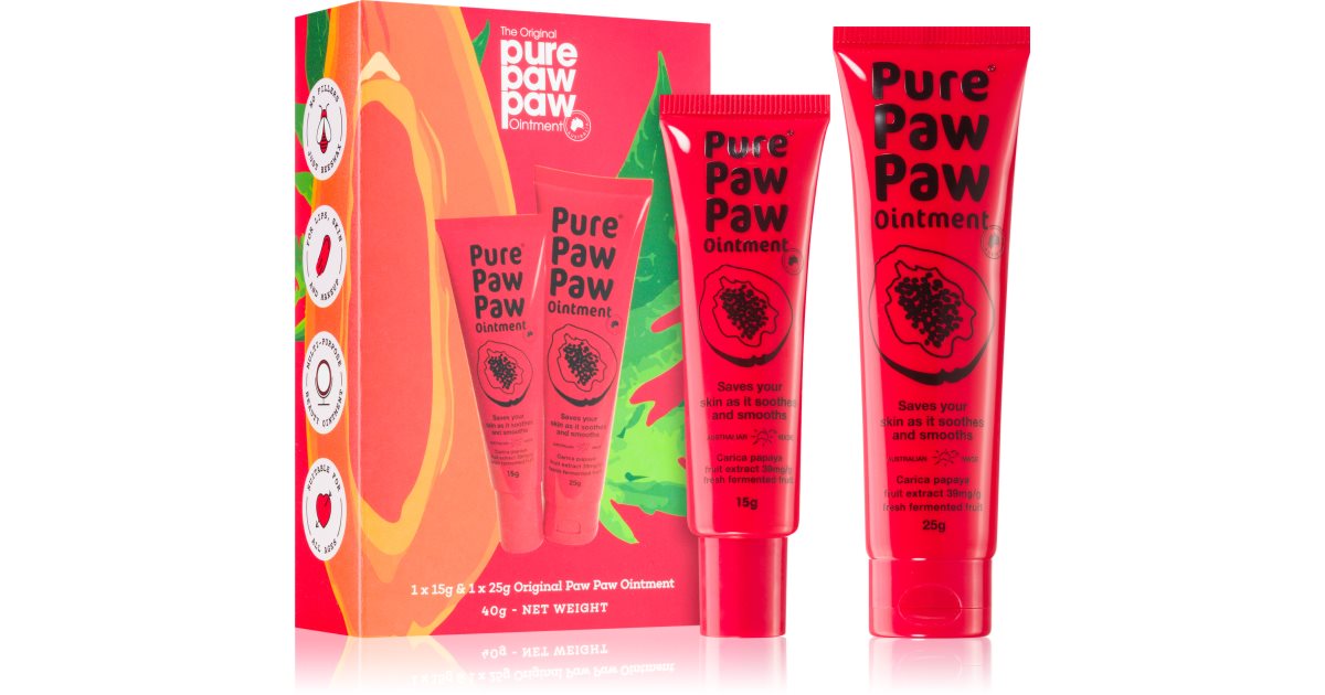 Pure Paw Paw Original moisturising balm for lips and dry areas (gift