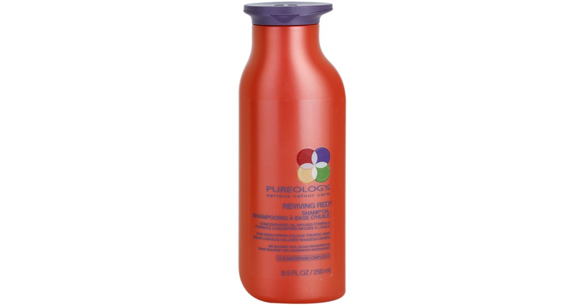 Pureology Reviving Red Oil Shampoo For Red Hair Shades notino.co.uk
