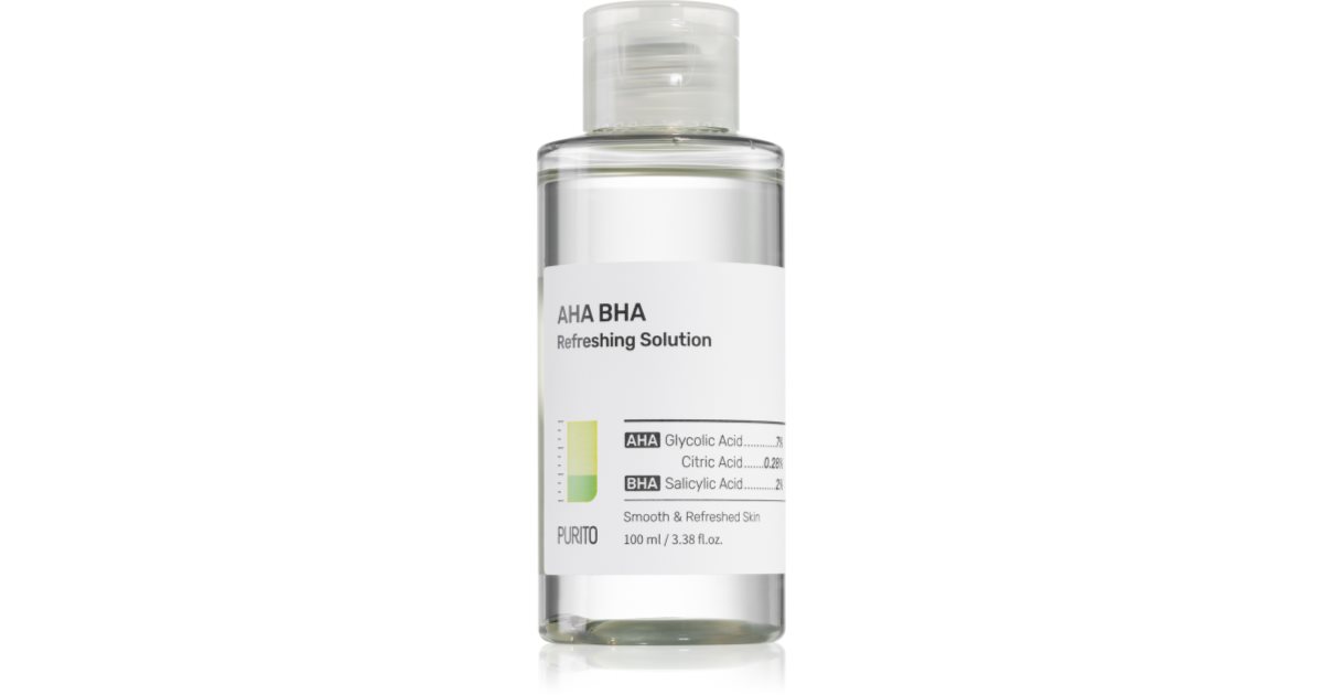 Purito AHA BHA Refreshing Solution lozione tonica esfoliante detergente ...