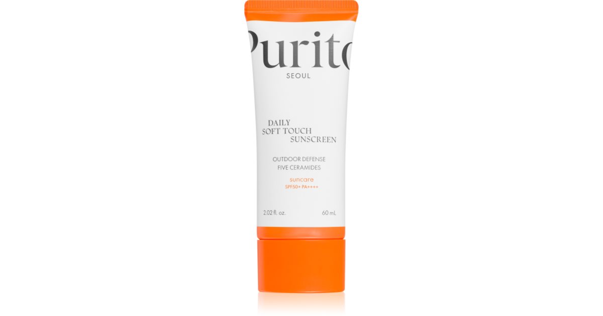 Purito Daily Soft Touch Sunscreen leichte schützende Gesichtscreme SPF ...