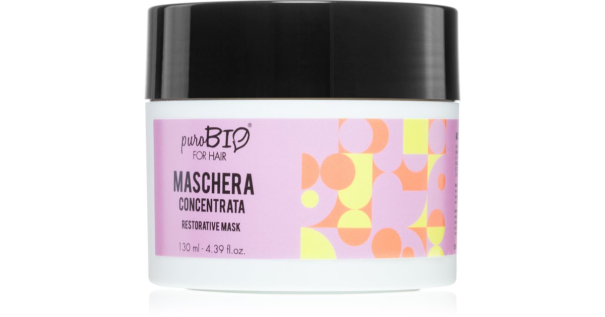 Purobio Cosmetics Restorative Mask M Scara Regeneradora Para Cabelo