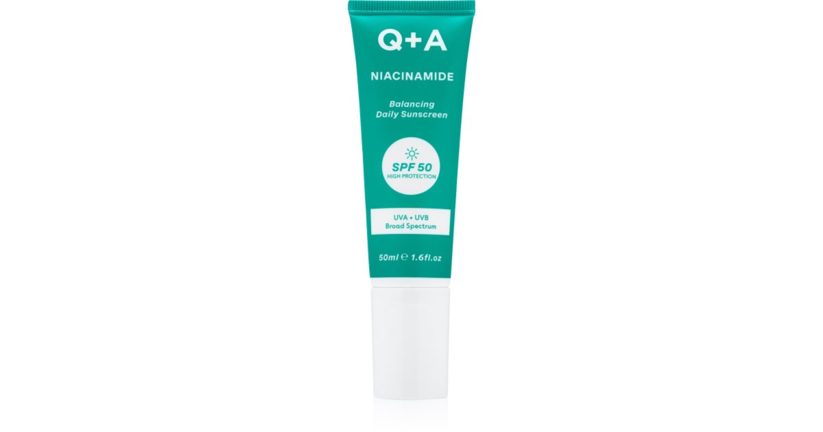 EVERYBODY LONDON Gesichtscreme SPF 50 Mit Niacinamid – Leichte Pflege Mit UVA/UVB Schutz, 50 Ml