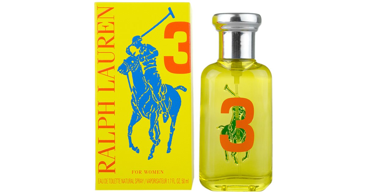 Store NEW RALPH LAUREN BIG PONY 3 COLLECTION .5 OZ EAU DE TOILETTE SPRAY